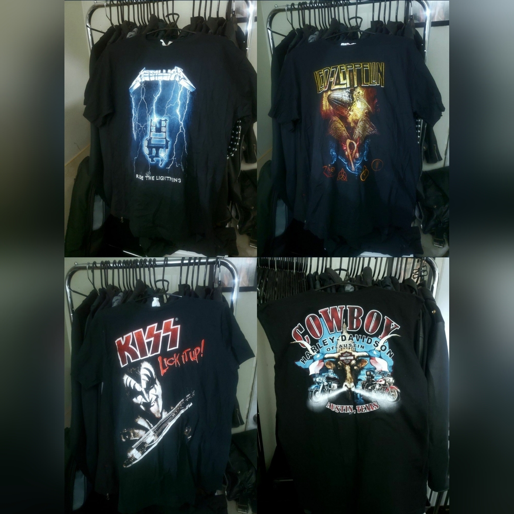 Rock Metal T Shirts (4x)